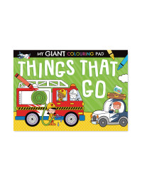 Giant 'Things' Poster To Colour Book