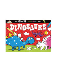 Giant Dinosaur Poster To Colour Book