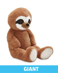 Giant Plush Brown Sloth