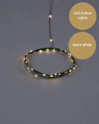 Green Wire Waterfall Lights