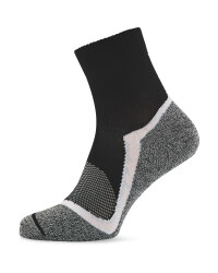 Crane Grey & White Sport Socks