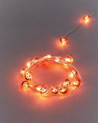 Halloween Pumpkin Bare Wire Lights