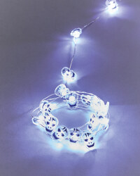 Halloween Skull Bare Wire Lights