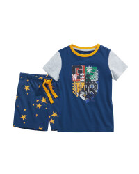 Blue Hogwarts Kids' Pyjamas