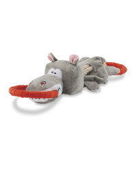 Hippo Deluxe Dog Tug Toy