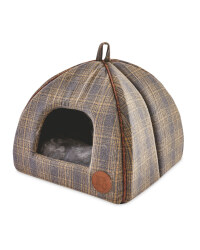Igloo Tweed Cat Bed