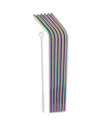 Iridescent Reusable Straws