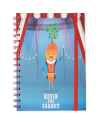 Kevin The Carrot Christmas Notebook