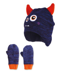Kids' Monster Hat & Gloves