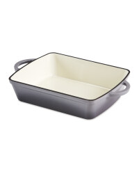 Kirkton House Cast Iron Roaster - Grey
