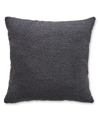 Kirkton House Bouclé Cushion 2 Pack - Pewter