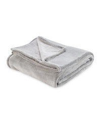 Kirkton House Super Soft Throw - Light Grey