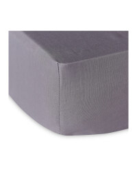 Kirkton House Superking Fitted Sheet - Grey