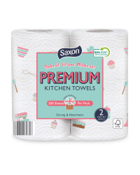 Saxon Decorated Kitchen Towel
