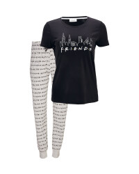 Ladies' Black Friends Pyjamas