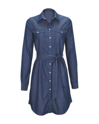 Ladies' Blue Denim Dress