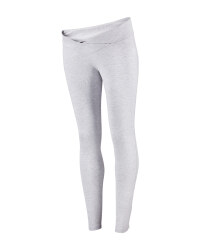 Ladies' Grey Maternity Leggings