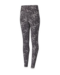 Ladies' Marble Print Yoga Leggings
