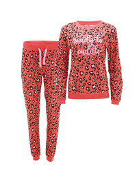 Ladies' Red Cosy Pyjamas