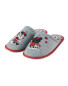 Ladies' Disney Grey & Red Slippers