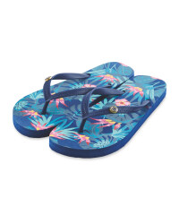 Avenue Ladies' Flower Flip Flops