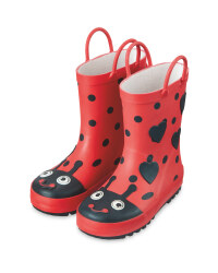 Lily & Dan Ladybird Wellies