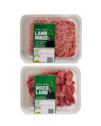 Irish Lamb Mince/ Diced Lamb