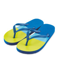 Children's Lime Flip Flops