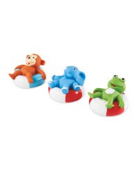 Nuby Loungers Bath Toys 3 Pack