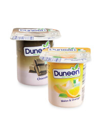Melon & Orange/Chocolate Yogurt