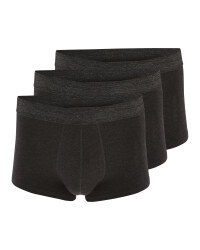 Men's 3 Pack Hipsters - Black