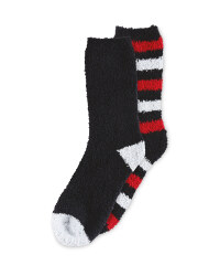 Men's Black Cosy Socks 2 Pack
