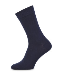 Men's Blue Organic Cotton Socks