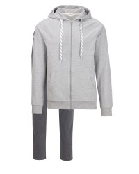 Avenue Men's Grey Homewear Suit