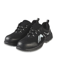 Men's Workwear Black Safety Trainers