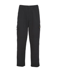 Men's Black 33" Workwear Trousers
