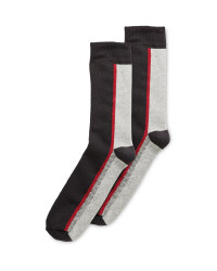 Men's Grey/Black Thermal Socks