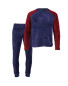 Men's Blue & Red Loungewear Set