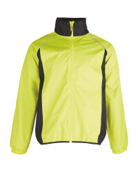 Men's Yellow Cycling Rain Jacket
