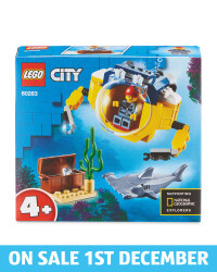 Ocean Mini-Submarine Lego Set