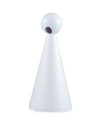 White Oval Electronic Laser Cat Toy