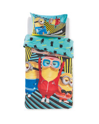 Panel Minions Single Duvet Set