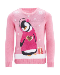Kid's Penguin Premium Jumper