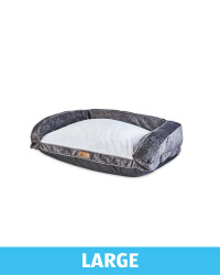 Pet Collection Large Pet Sofa Bed - Dark Grey