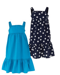 Petrol & Navy Summer Dresses 2 Pack