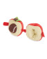 Plush Apple Dog Toy With Ball