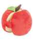 Plush Apple Dog Toy With Ball