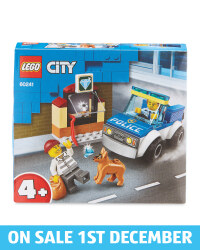 Police Dog Unit Lego Set