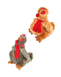 Poultry Plush Dog Toy