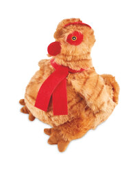 Poultry Plush Dog Toy - Ginger